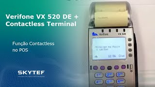 18  Verifone Vx520 DE  Contactless Terminal [upl. by Jennie]