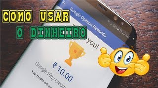 COMO USAR O SALDO DO APP GOOGLE OPINION REWARDS [upl. by Danelle]