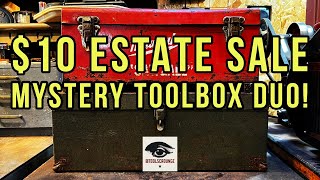 10 Mystery Estate Sale Toolbox Duo [upl. by Annez469]