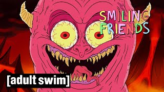 Smiling Friends  Welcome To Hell  Adult Swim UK 🇬🇧 [upl. by Fotzsyzrk]