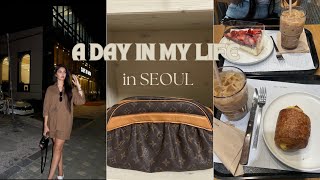 Seoul Vlog 2  A day in my life  Café Shopping à Seongsu amp Haul [upl. by Xad424]