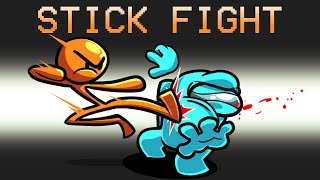 STICKMAN Imposter Mod in Among Us [upl. by Tigram6]