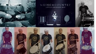 for KING  COUNTRY  Little Drummer Boy  LIVE from Phoenix  Drum Tutorial [upl. by Annai]