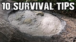 10 Wilderness Survival Tips and Bushcraft Skills you need to know [upl. by Veradis]