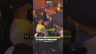 50 CENT And BUSTA RHYMES 20Year Friendship😍 shorts 50cent bustarhymes [upl. by Ailhad]