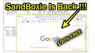 SandBoxie Is Back  100 Free Windows Sandbox [upl. by Stanford]