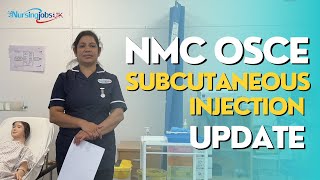 NMC OSCE Subcutaneous Injection Update [upl. by Naloj]