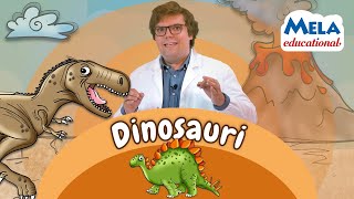 Dinosauri  Renato lo scienziato Educational MelaEducational [upl. by Carnahan]