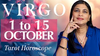 VIRGO Tarot reading from 1st to 15th October 2024 [upl. by Kevyn]