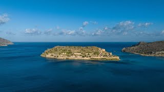 The story behind Spinalonga island in Crete 4K [upl. by Doscher122]