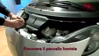 Videoguide SCR  2 Smontaggio pannelli frontali Smart 451 [upl. by Ahsiam]