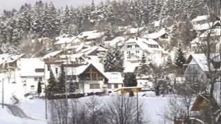 Winter in Sankt Georgen im Schwarzwald Black Forest February 2010 [upl. by Aydidey493]