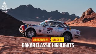 Dakar Classic Highlights  Stage 11  Dakar2024 [upl. by Yrral]