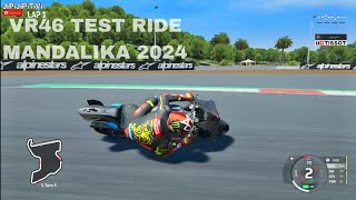 Fabio Digiannantonio test ride Mandalika Motogp 24 [upl. by Annav]