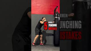 5 Common Punching MISTAKES [upl. by Bertelli619]