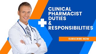 Clinical Pharmacist Duties amp Responsibilities Part 1  Clinical Pharmacy Course [upl. by Winton]