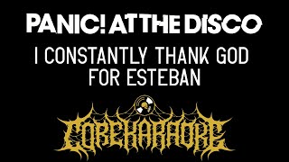 Panic At The Disco  I Constantly Thank God For Esteban Karaoke Instrumental [upl. by Ingram52]