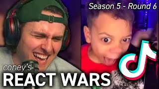 Coneys REACT WARS  TikTok  Season 5 Round 6 [upl. by Forcier]