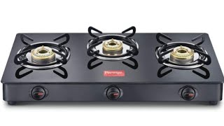 Unboxing  Prestige Gas Stove 3 Burner 🔥 [upl. by Narmis]