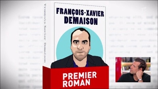 Le premier roman de François Xavier Demaison  C à vous  09062017 [upl. by Yajnas]