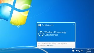 Hoy finaliza actualización gratis a Windows 10 [upl. by Ydok411]