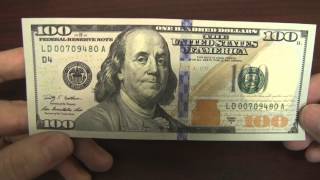 New US 100 Bill Design and Security Features [upl. by Nnayecats]