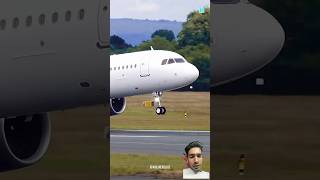 Jese hi ye plane ura☠️✈️ automobile flight aeroplane amazingfacts tamil jetengine airplanes [upl. by Eidnew]