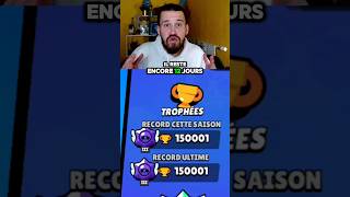 150 000 🏆 Quand va til sarrêter  😱 brawlstars bs brawleur supercell hyra brawl [upl. by Noswal]