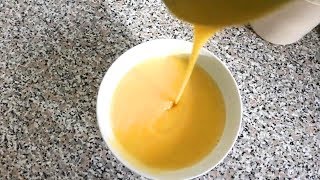 Quick amp Easy  How to make Milk Custard using Birds custard powder  hot water method [upl. by Shiri]