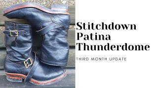 Stitchdown Patina Thunderdome Third Month January Update  BriselBlack Engineers [upl. by Naedan]