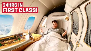 24hrs in Worlds Best First Class Flight [upl. by Anujra]