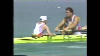 1992 Barcelona Olympics Rowing Mens 8 semifinal [upl. by Travax]