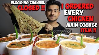 I Tried EVERY CHICKEN Main Course Item  WHICH IS THE BEST CHICKEN MUKBANG [upl. by Trebmal]