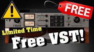 【Limited Time Free】99→0 Best Free Tape Emulation Plugin TRackS Tape Machine 440 IK Multimedia [upl. by Eniamahs]