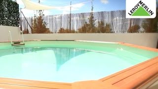 Como montar uma piscina de superfície  LEROY MERLIN [upl. by Ettennor]