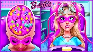 Doctor Games SisiGames » Barbie Brain Surgery [upl. by Kornher131]