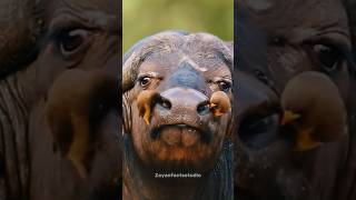 How Oxpecker Bird Help Other Animals shortsfeed shorts viralvideo [upl. by Costello]