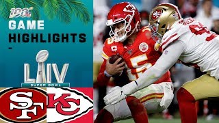 49ers vs Chiefs  Super Bowl LIV Game Highlights [upl. by Einhoj]