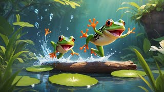 quotJump Jump Little Frog  Fun and Energetic Song for Kids  Little Brighterquot [upl. by Kevan]