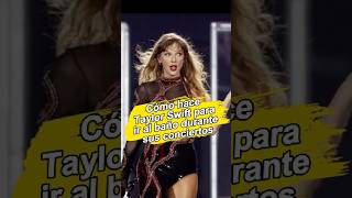 ¿Cómo hace Taylor Swift para ir al baño durante sus conciertoscelebrity usa foryou fyp [upl. by Cynthea]