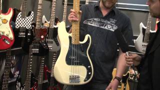 Musikmesse 2011  Fender Matt Freeman Custom Bass DEU [upl. by Atikkin35]