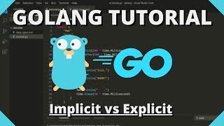 Golang Tutorial 3  Assignment Expression amp Implicit vs Explicit [upl. by Livi]