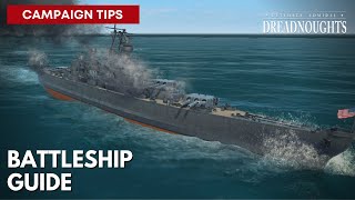 Battleship Guide  Ultimate Admiral Dreadnoughts Tutorial [upl. by Elvina]