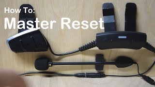 Cardo PACKTALK SLIM  Master Reset [upl. by Sheeb]