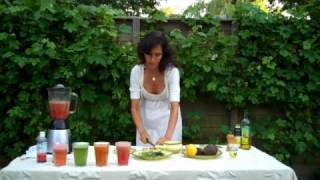 Voedzaam lunch gerecht met avocados  Raw Food gerecht  Maryse Moerelwmv [upl. by Thane]