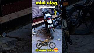 Aaj Finally Himalayan 450 Book Kar He Diya  mini vlog5 minivlog vlog [upl. by Inilahs]