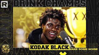 Kodak Black On Snitching Trump Loyalty Past Beefs 6ix9ine Capitol Records amp More  Drink Champs [upl. by Aicetel653]