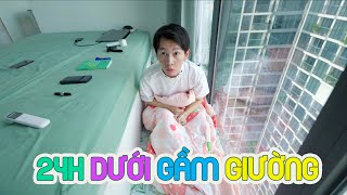 Thử Thách 24h Sống Dưới Gầm Giường [upl. by Aemat]