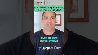 What to do During the Practice Test Phase of the GRE 🤔  GRE  Shorts [upl. by Reldnahc]