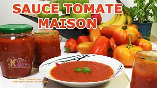 Sauce Tomate du jardin en conserve  Tomates en Conserve [upl. by Kentiggerma]